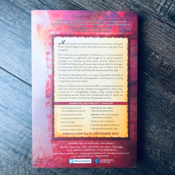 The Book of Someday by Dianne Dixon (ARC) - Picture 2 of 2